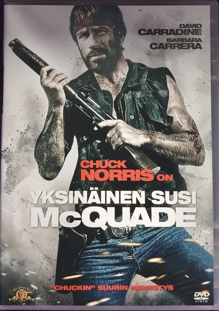 DVD) Chuck Norris: Yksinäinen susi McQuade (1983)