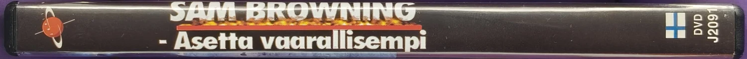 DVD) Sam Browning - asetta vaarallisempi (1992) JUPITER