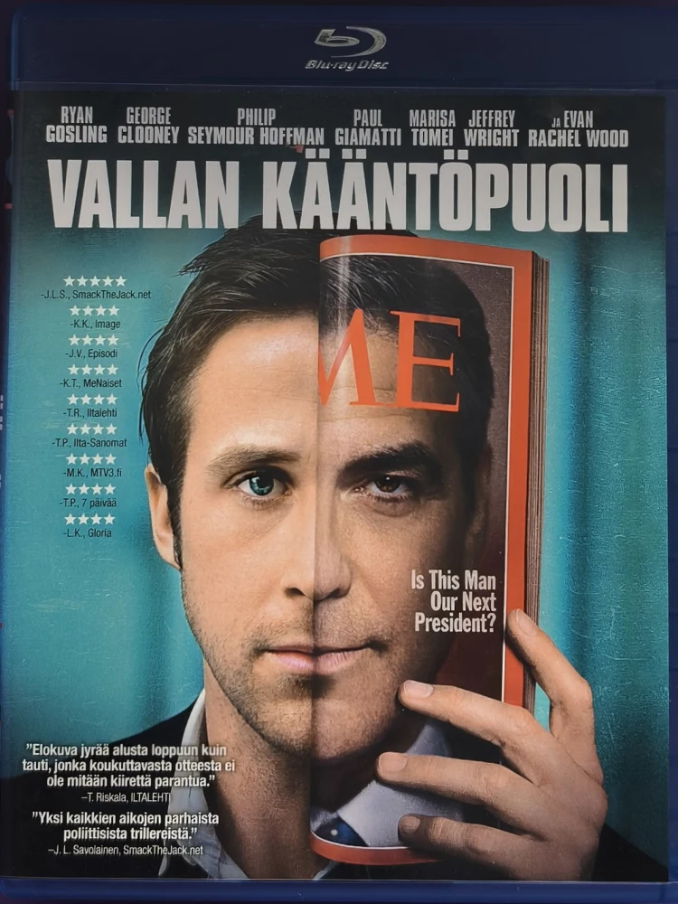 BLU-RAY) George Clooney, Ryan Gosling: Vallan Kääntöpuoli (2011)