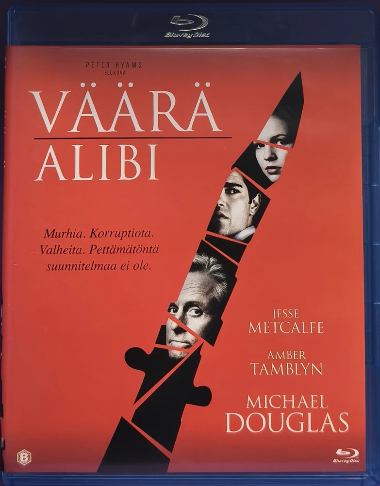 BLU-RAY) Michael Douglas: Väärä Alibi (2009) SUOMIKANNET