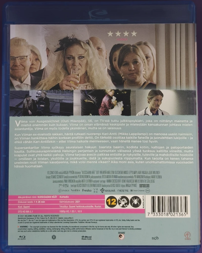 BLU-RAY) Outi Mäenpää: Vuosisadan häät (2021)