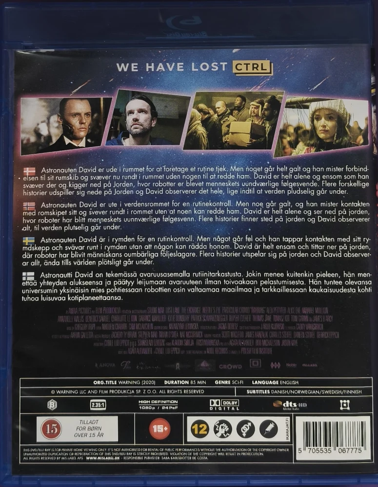 BLU-RAY) Warning (2020)
