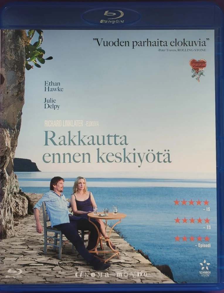 BLU-RAY) Rakkautta ennen keskiyötä / Before Midnight (2013)