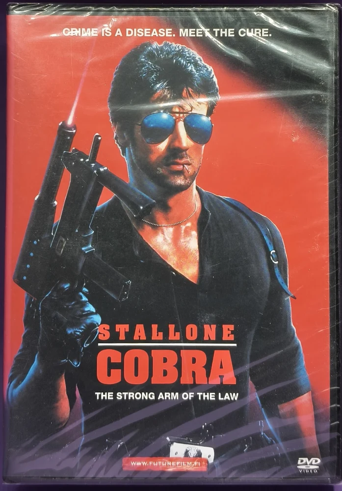 UUSI (DVD) Sylvester Stallone: Cobra (1986) SUOMIKANNET