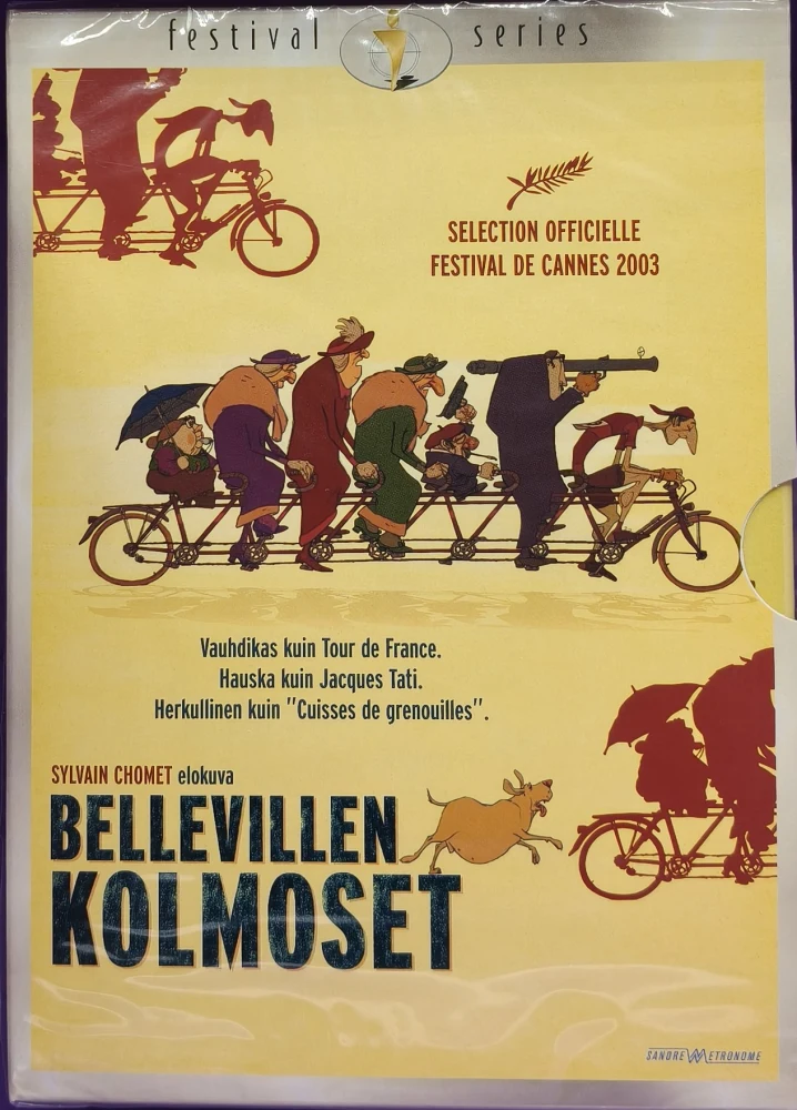 UUSI (DVD) Bellevillen kolmoset (2003) SUOMIKANNET