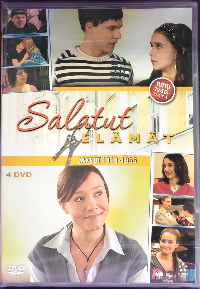 UUSI (4 DVD) Salatut elämät : jaksot 1810-1855