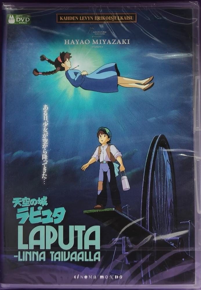UUSI (2 DVD) Laputa - Linna Taivaalla (1986)