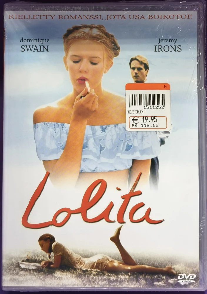 UUSI (DVD) Lolita (1997) SUOMIKANNET - Jeremy Irons