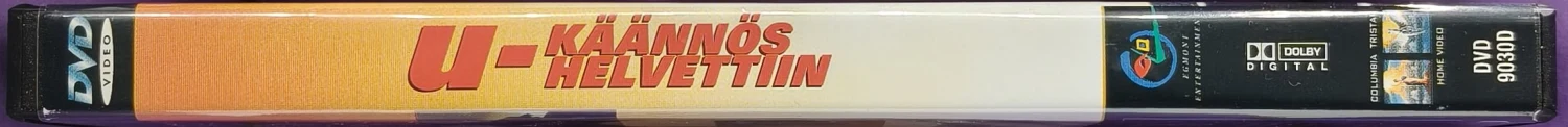 DVD)  Sean Penn, Jennifer Lopez: U-käännös helvettiin (1997) EGMONT