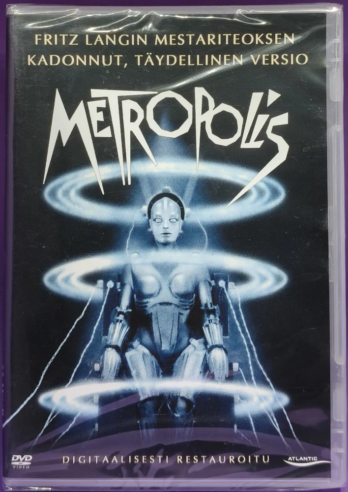 UUSI (DVD) Fitz Lang: METROPOLIS (1927) SUOMIKANNET