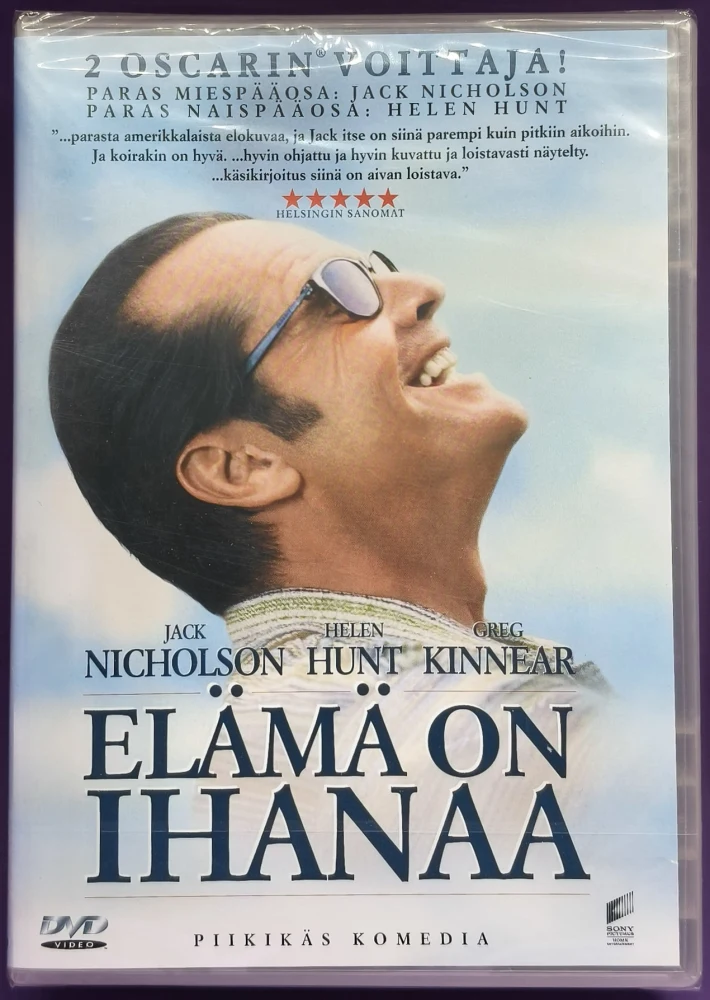 UUSI (DVD) Jack Nicholson: Elämä On Ihanaa (1997)