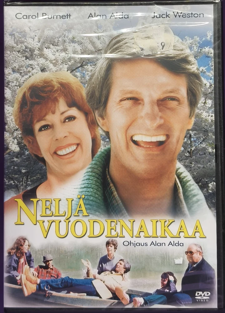 UUSI (DVD) Carol Burnett, Alan Alda: Neljä vuodenaikaa (1981)
