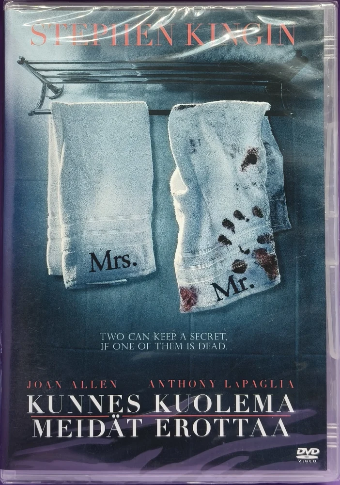 UUSI (DVD) Stephen King: Kunnes kuolema meidät erottaa (2014)