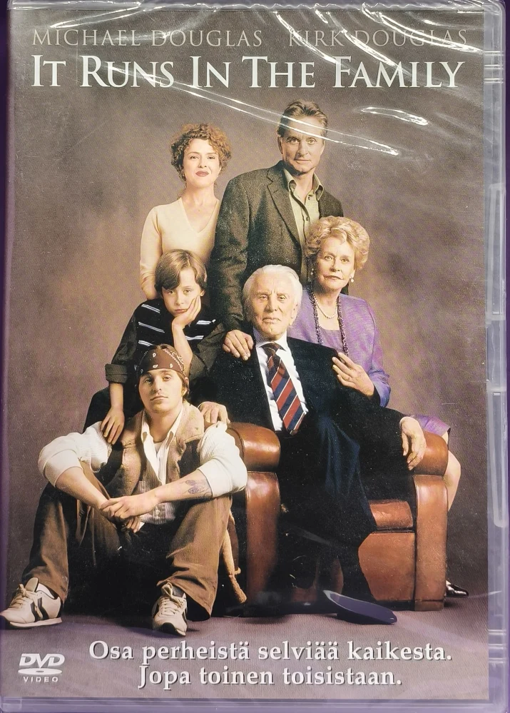 UUSI (DVD) Michael & Kirk Douglas: It Runs In The Family (2003)