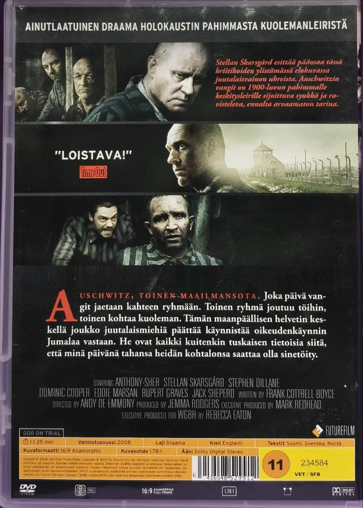DVD) Stellan Skarsgård: Auscwitchin vangit (2008)