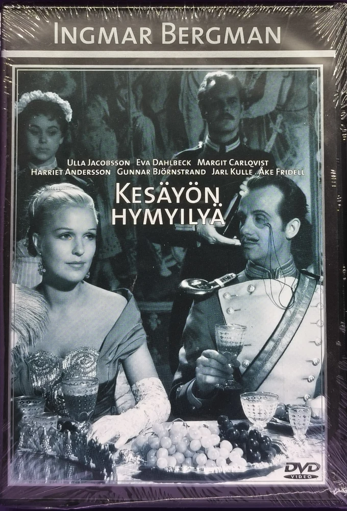 UUSI (DVD) Ingmar Bergman: Kesäyön hymyilyä (1955)