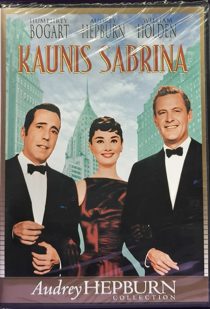 UUSI (DVD) Audrey Hepburn: Kaunis Sabrina (1954) SUOMIKANNET