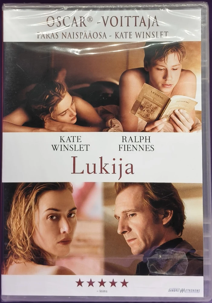 UUSI (DVD) Kate Winslet: Lukija - The Reader (2008)