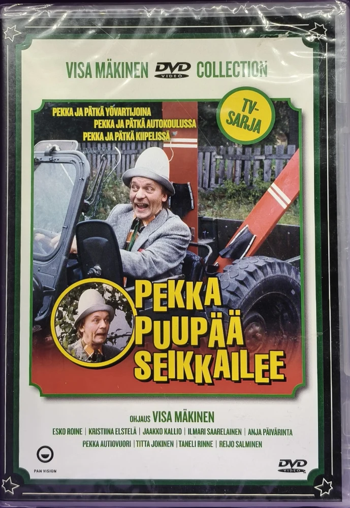 UUSI (DVD) Visa Mäkinen: PEKKA PUUPÄÄ SEIKKAILEE (1982)