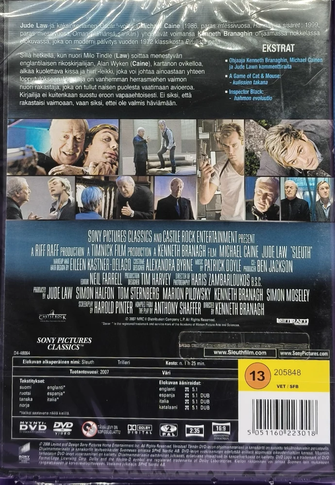 UUSI (DVD) Michael Caine: Pirullista peliä (2007)