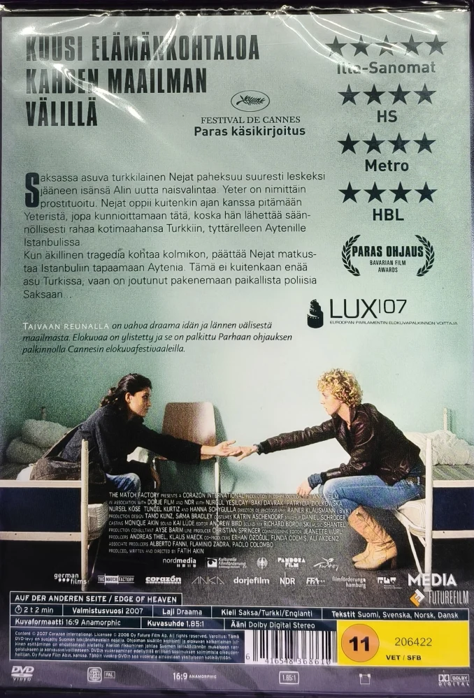 UUSI (DVD) Taivaan reunalla (2007)
