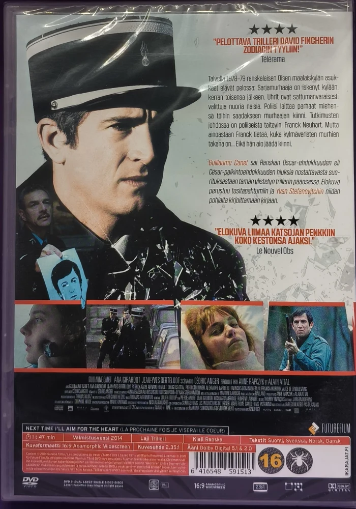 UUSI (DVD) Next Time I'll Aim for the Heart (2014)