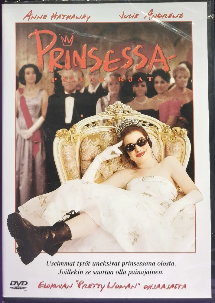 UUSI (DVD) Anne Hathaway: Prinsessa Päiväkirjat (2001)