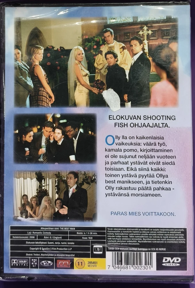 UUSI (DVD) The Best Man - Paras Mies Voittakoon (2006)