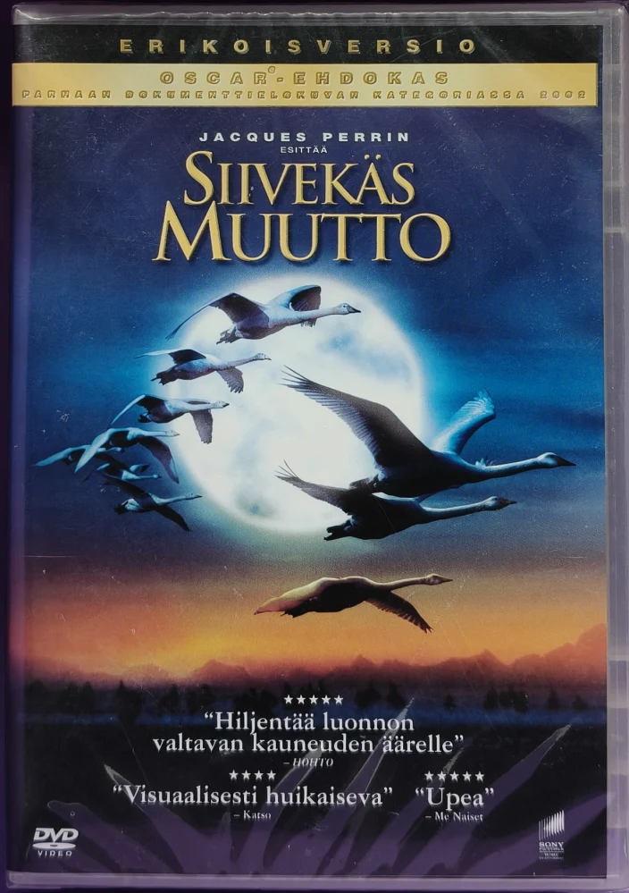 UUSI (DVD) Jacques Perrin: Siivekäs muutto (2001)