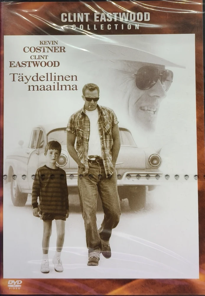 UUSI (DVD) Kevin Costner: Täydellinen Maailma (1993) SUOMIKANNET