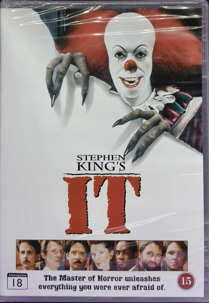 UUSI (DVD) Stephen King's IT - Stephen Kingin SE (1990)