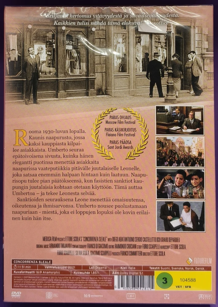 UUSI (DVD) Ettore Scola: Vihollinen naapurissa (2001)