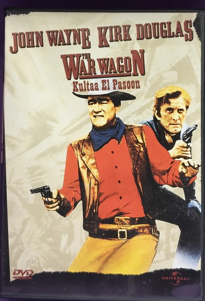 DVD) John Wayne: The War Wagon - Kultaa El Pasoon (1967) SUOMIKANNET