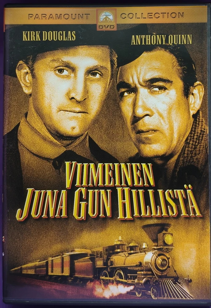 DVD) Kirk Douglas: Viimeinen juna Gun Hillistä (1959)