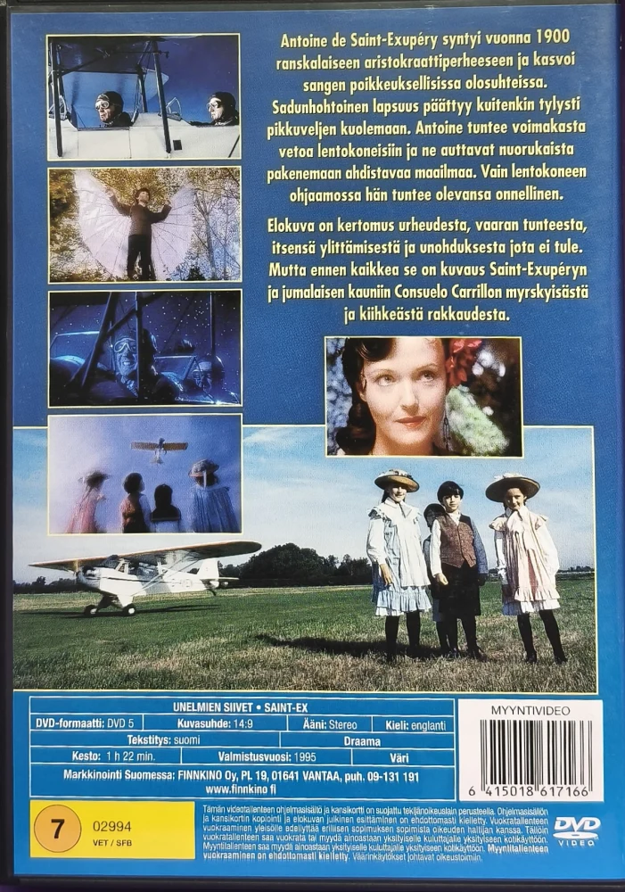 DVD) Unelmien Siivet - Saint-Ex (1995)