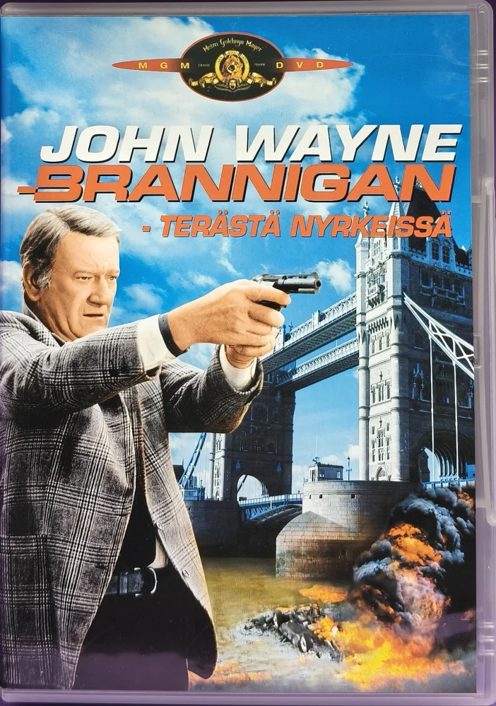 DVD) John Wayne: Brannigan - terästä nyrkeissä (1975 SUOMIKANNET)