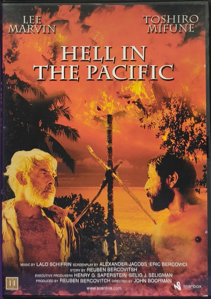 DVD) Lee Marvin: Hell In The Pacific - Kahden miehen helvetti (1968)