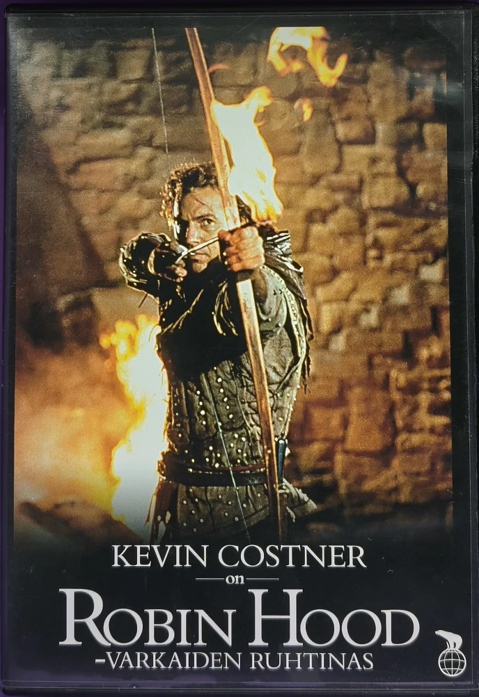 DVD) Kevin Costner: Robin Hood - Varkaiden ruhtinas (1991)