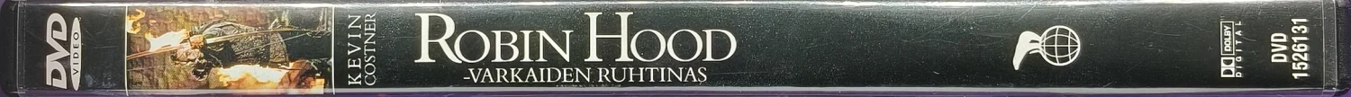 DVD) Kevin Costner: Robin Hood - Varkaiden ruhtinas (1991)