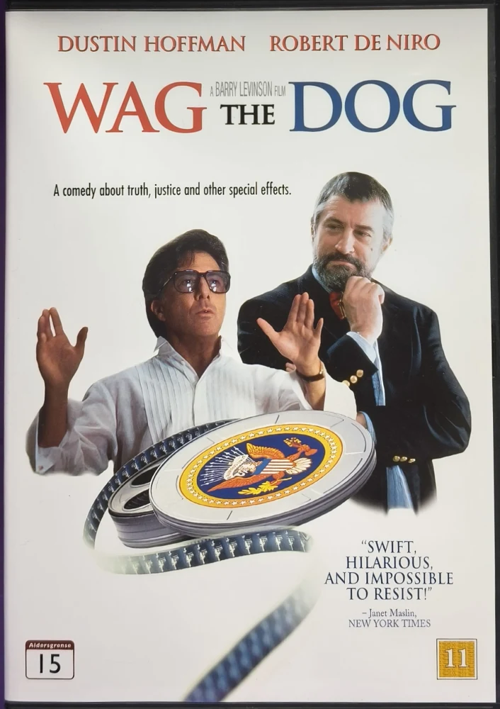 DVD) Wag the Dog - häntä heiluttaa koiraa (1997)