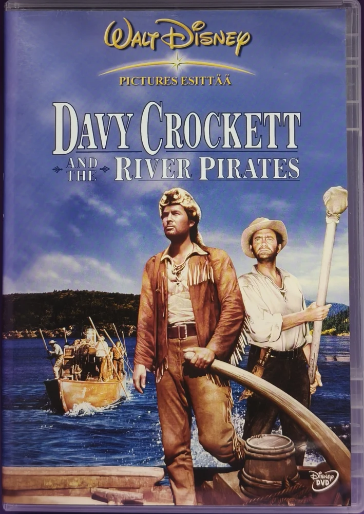 DVD) Davy Crockett ja jokirosvot / and the River Pirates (1956