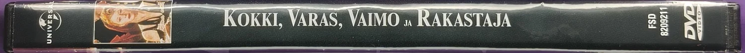 DVD) Kokki, varas, vaimo ja rakastaja (1989) SUOMIKANNET