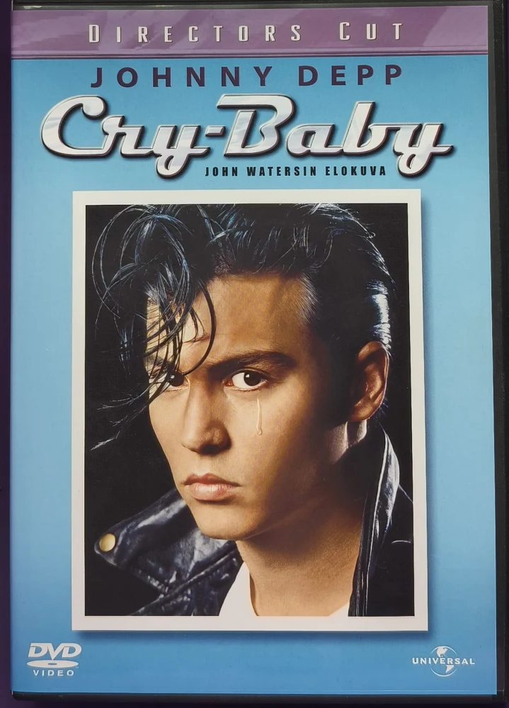 DVD) ohnny Depp: Cry-Baby (1989) SUOMIKANNET