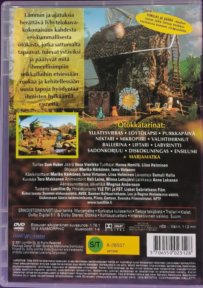 DVD) Turilas ja & Jäärä (2001)