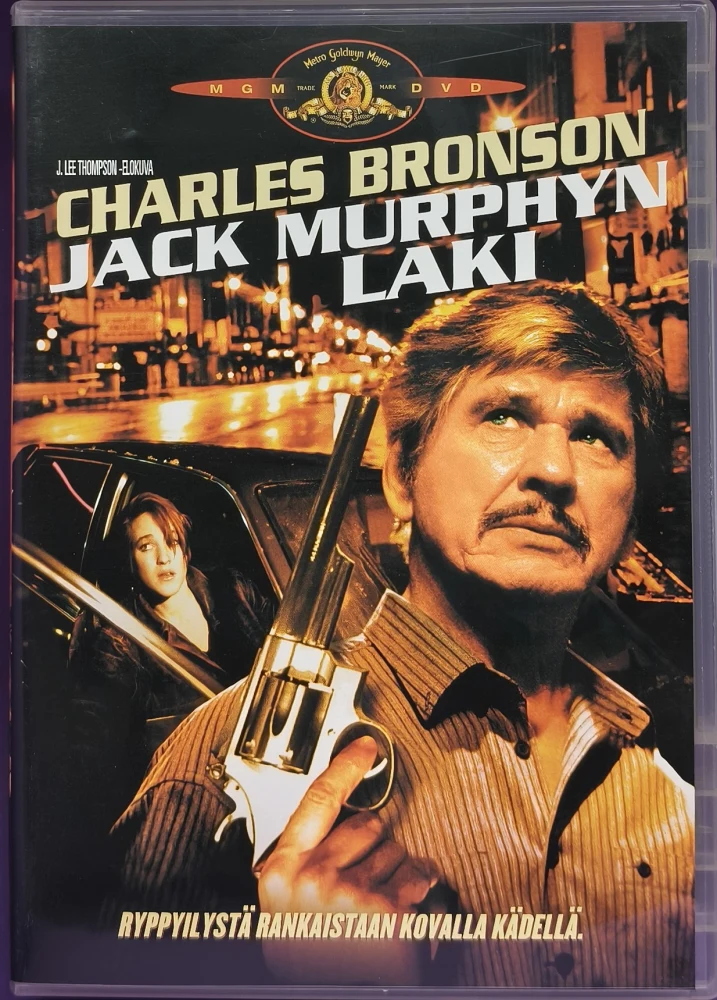 DVD) Charles Bronson: Jack Murphyn laki (1986) SUOMIKANNET