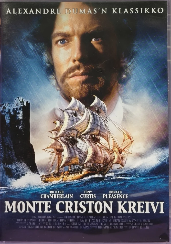 DVD) Richard Chamberlain: Monte Criston kreivi (1975)