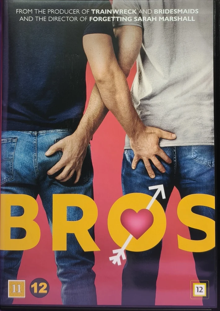 DVD) Bros (2022) Billy Eichner, Luke Macfarlane
