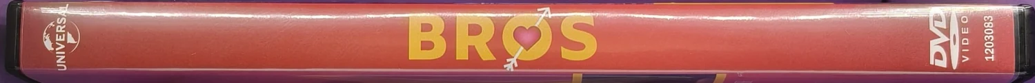 DVD) Bros (2022) Billy Eichner, Luke Macfarlane
