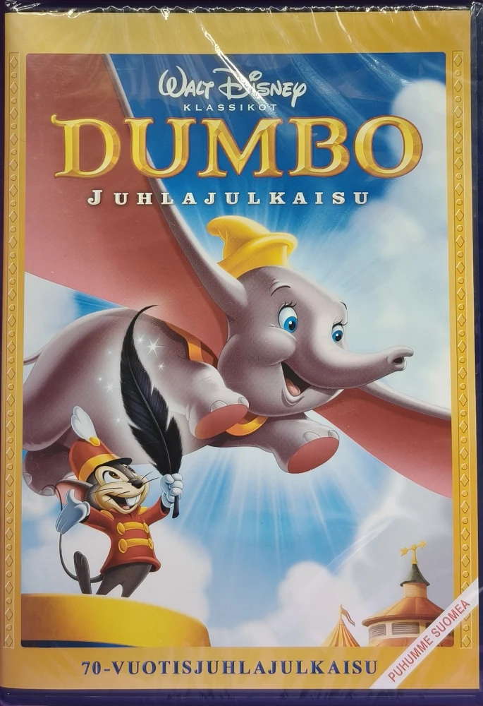 UUSI (DVD) Disney Klassikko 4. -  Dumbo (1941)