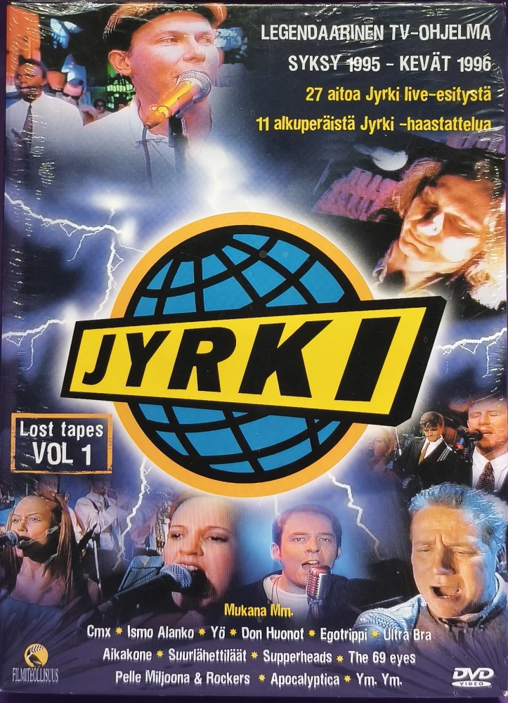 UUSI! DVD) Jyrki - Lost Tapes Vol 1